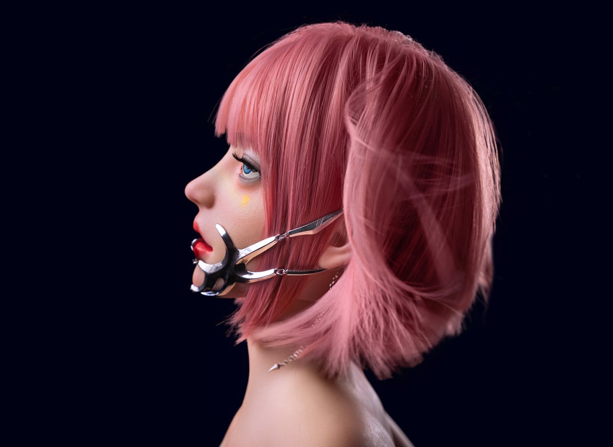 SY Doll M Series Silicone ROS Head with Movable Jaw - SuperLoveDoll